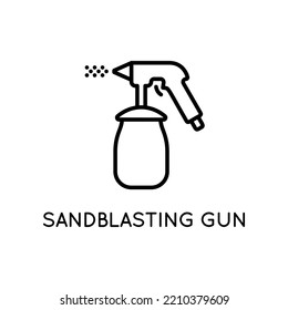 Icono de vector de arma de explosión. Signo vectorial de estilo simple aislado en fondo blanco.