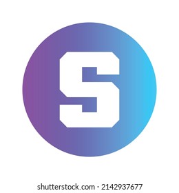 Icono de token de criptodivisa de Sandbox. Símbolo de ARENA. Icono de vector criptodivisa. Ilustración de vector plano - Vector