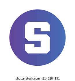 The Sandbox Cryptocurrency token icon. SAND token symbol. Cryptocurrency vector icon. Flat Vector illustration - Vector