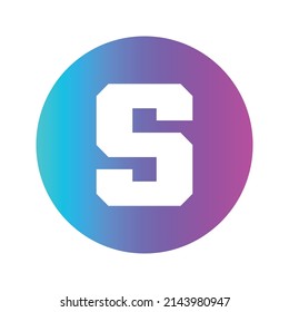 The Sandbox Cryptocurrency token icon. SAND token symbol. Cryptocurrency vector icon. Flat Vector illustration - Vector