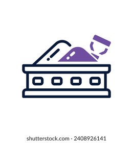 sandbox icon. vector mixed icon for your website, mobile, presentation, and logo design.