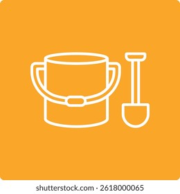Sandbox vector icon. Can be used for printing, mobile and web applications.