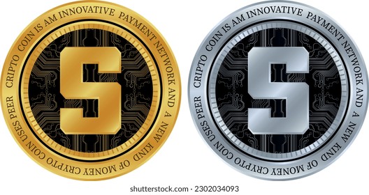 sandbox-sand  virtual currency logo illustration. vector illustrations.