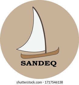 SANDEQ IS A TRADITONAL SCREEN SHIP FROM MANDAR TRIBE