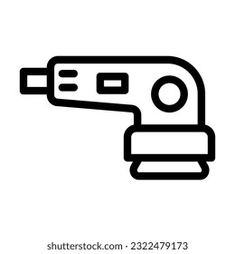Sander Vector Thick Line Icon For Personal And Commercial Use.
