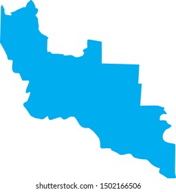 sanders county map in montana state