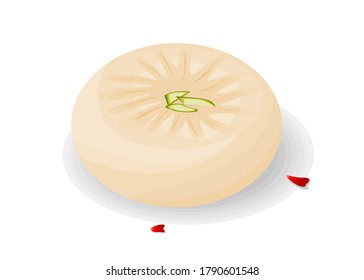 Sandesh Indian Sweets or Mithai Food Vector