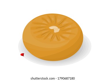 Sandesh Indian Sweets or Mithai Food Vector