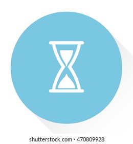 sandglass  button