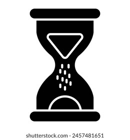 Sandglass Icon Design For Personal And Commercial Use