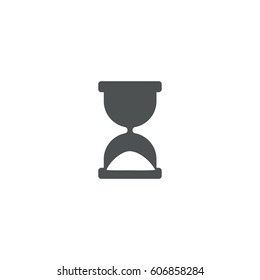 sand-glass icon. sign design