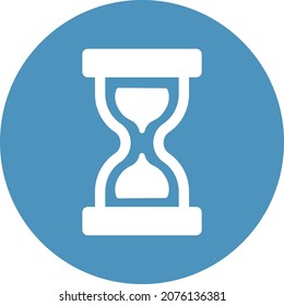 Sandglass Isolated Vector icon which can easily modify or edit

