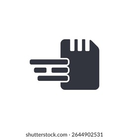 Sandisk Logo Vector Icon Template Illustration