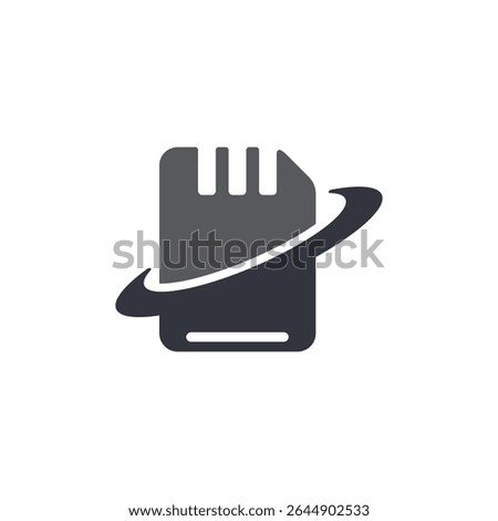 Sandisk Logo Vector Icon Template Illustration