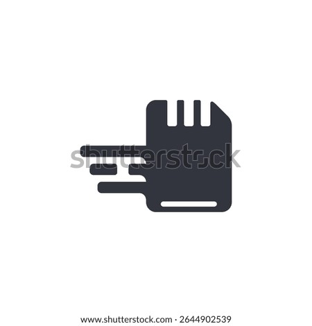 Sandisk Logo Vector Icon Template Illustration