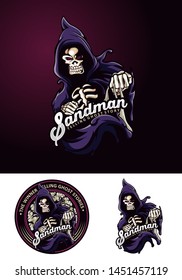 Sandman Gost Bone Hodiee Logo
