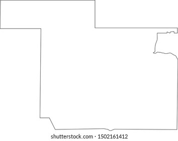 Sandoval County Map In New Mexico State