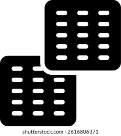 Sandpaper Glyph Vector Icon Design