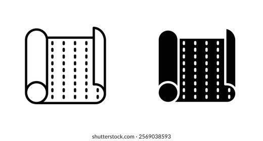 Sandpaper icons vector graphic pack