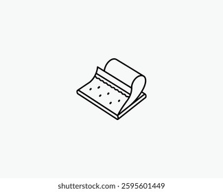 sandpaper Illustration Vector Art Design
