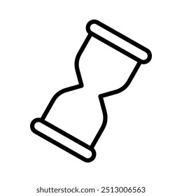 sands of time icon line vector design in trendy style
