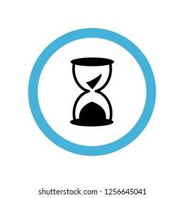 sands of time icon symbol. Premium quality isolated sands of time vector icon in trendy style. sands of time element.