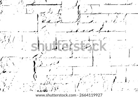 Sandstone brick wall texture. Old rock castle pattern, terracotta grunge antique black-white background, sand stone brick wall obsolete surface