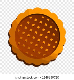 Sandwich biscuit icon. Cartoon of sandwich biscuit vector icon for web design  