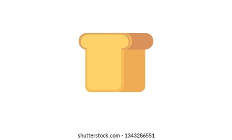 sandwich bread isolated vector illustration