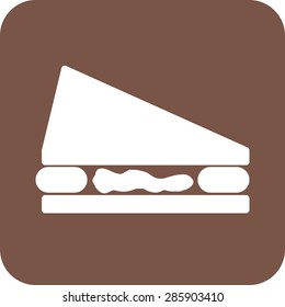 Sandwich, cheese, bread icon vector image. Can also be used for eatables, food and drinks. Suitable for use on web apps, mobile apps and print media