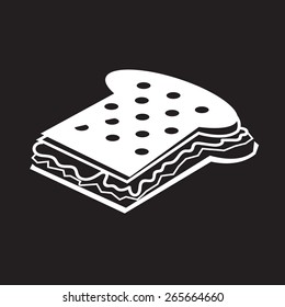 Sandwich cheese Icon