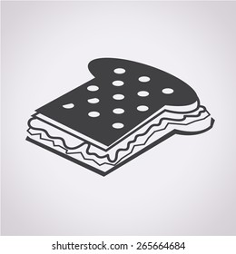 Sandwich cheese Icon