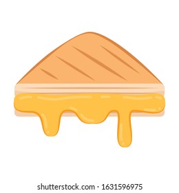 Sandwich cheese vector. bread vector. wallpaper. background. cheese stretch.