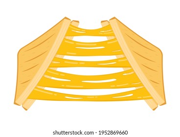 Sandwich cheese vector. Bread vector. wallpaper. background. Cheese stretch.