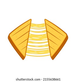 Sandwich cheese vector. Toast vector. wallpaper. background. cheese stretch.