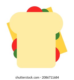 sandwich clip art vector illustration