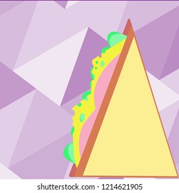 Sandwich day and place for your text