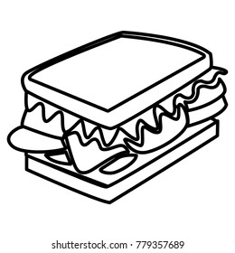 Sandwich delicious food