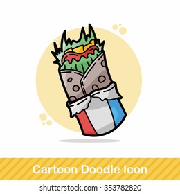 sandwich doodle