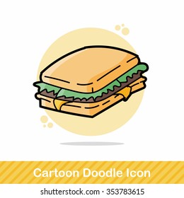 sandwich doodle