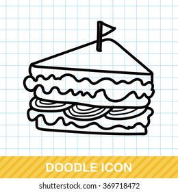 sandwich doodle