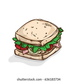 Sandwich Drawing Object