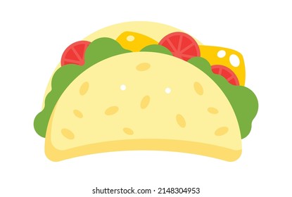 Sandwich Fast Food icon. Vector illustration