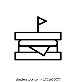 Sandwich, food icon. Simple line, outline vector elements of camping icons for ui and ux, website or mobile application
