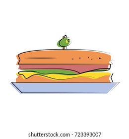 sandwich food related image 