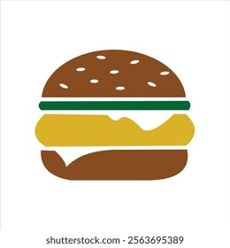 sandwich food vector logo design