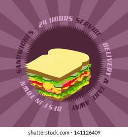 sandwich full retro