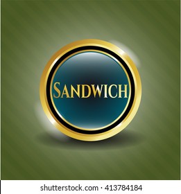 Sandwich-Goldemblem