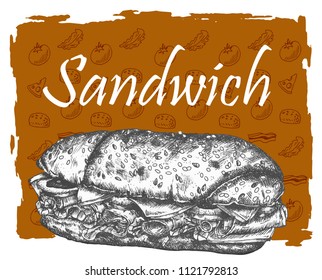 Sandwich from graphics