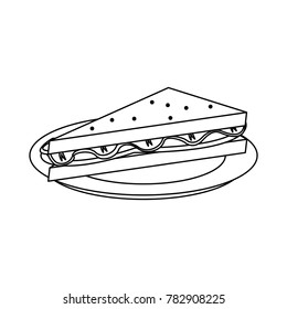 Sandwich healthy food